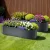 Green Fingers x2 Raised Garden Bed Kit Oval 240x80x56cm Galvanised Steel Rustproof Vegetable Planter Outdoor
