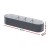 2x Green Fingers 320x80x56cm Oval Raised Garden Beds, Galvanised Steel Planter Boxes, Rustproof, Aluminium Grey