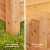 Green Fingers Wooden Garden Bed 65x33x16cm Raised Planter Box, Solid Fir, Pest-Resistant, Legs, for Vegetables & Flowers