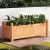 Greenfingers Wooden Raised Garden Bed 90x30x33cm - Eco-Friendly Fir Wood Planter Box for Vegetables & Flowers