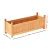 2x Green Fingers Raised Garden Bed 90x30x33cm Fir Wood Planter Box, Elevated Container for Flowers & Veggies
