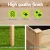 Greenfingers 120x60x80cm Elevated Wooden Garden Bed - Durable Fir Wood Planter Box with Liner, Easy Assembly