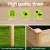 Green Fingers 2x Raised Garden Bed 120x60x80cm - Sturdy Fir Wood, Elevated Planter Box for Vegetables & Flowers