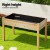 Green Fingers 2x Raised Garden Bed 120x60x80cm - Sturdy Fir Wood, Elevated Planter Box for Vegetables & Flowers