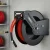 Giantz 15m Retractable Air Hose Reel 3/8 Inch Heavy Duty Steel, 300PSI Auto Rewind, Wall or Ceiling Mountable