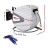 Green Fingers 30M Retractable Water Hose Reel with Auto Rewind, Wall Mount, PVC Hose, Spray Gun & UV Resistant Case