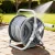 Green Fingers 20m Retractable Garden Hose Reel - Heavy Duty 1/2" Hose, Auto Rewind, Durable PP/PVC, 8 Bar Pressure