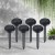 GARDEON Snake Repeller 6X | Solar-Powered, Weatherproof | Safe, Humane Sonic Vibration | Protects 706m² | Zero Cost