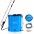 Giantz 16L Electric Weed Sprayer Backpack – Stainless Steel Lance, 4 Nozzles, 12V Battery, Garden & Farm Use