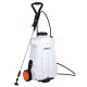 Giantz 20L Electric Weed Sprayer - Backpack & Trolley, Stainless Steel Wand, 4 Nozzles, Ergonomic Design, 1-Year Warranty
