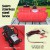 Giantz 50L ATV Weed Sprayer with Self-Priming Pump, 54cm Lance, 50psi Power, Durable PE Tank, Adjustable Nozzle, Red/