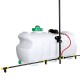Giantz 100L Weed Sprayer with Adjustable 1.5M Boom, 80PSI Pump, Corrosion-Resistant Brass Fittings, Bonus Nozzles