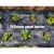 Instahut 1.83x100m Black Weed Mat - Heavy Duty UV-Resistant Woven Fabric for Weed Control and Gardening