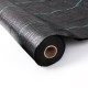 Instahut 1.83m x 30m Heavy Duty UV-Resistant Weed Mat - Woven Fabric, Chemical-Free Weed Control, Black, Cut to Size