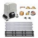 LockMaster 1200KG Electric Sliding Gate Opener with Keypad, Remote Control, and Auto-Close for 4M Gates