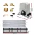 LockMaster Electric Sliding Gate Opener 1200KG, Ultra-Quiet, Galvanised Steel, 4M Rail, Remote & Hardware Kit Included