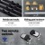 LockMaster Electric Sliding Gate Opener 1200KG, Ultra-Quiet, Galvanised Steel, 4M Rail, Remote & Hardware Kit Included