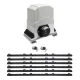 Ul-TECH Automatic Sliding Gate Opener Kit - 6M Length, 1200KG Capacity, Eco-Friendly, Safe, with Remote Control