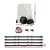 LockMaster 1800KG Automatic Sliding Gate Opener Kit – 550W Motor, Keypad, Remote, 4M Rail, Auto-Close, Emergency Key
