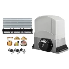 LockMaster Electric Sliding Gate Opener 800KG 4M with Keypad, Remote Control, Auto-Close, Safety Reversing