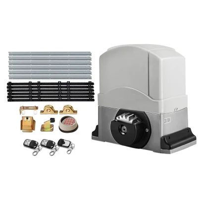 LockMaster 800KG Electric Sliding Gate Opener Kit - 6M, Auto-Close, Safety Reverse, 3 Remotes, Weather Resistant