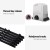 LockMaster 800KG Electric Sliding Gate Opener Kit - 6M, Auto-Close, Safety Reverse, 3 Remotes, Weather Resistant