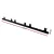 LockMaster Heavy Duty Sliding Gate Opener Rack Kit - 4x1M Nylon-Reinforced Steel Core, Ultra-Quiet, Black, Easy Install