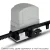 LockMaster Heavy Duty Sliding Gate Opener Rack Kit - 4x1M Nylon-Reinforced Steel Core, Ultra-Quiet, Black, Easy Install