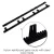 LockMaster Heavy Duty Sliding Gate Opener Rack Kit - 4x1M Nylon-Reinforced Steel Core, Ultra-Quiet, Black, Easy Install