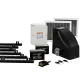 LockMaster Solar-Powered Sliding Gate Opener Kit, 600KG, 6M, with 20W Panel, Remote Control, Auto-Close, 1-Year Warranty