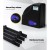 LockMaster 40W Solar Sliding Gate Opener Kit, 600KG Capacity, 6M Length, Gentle Start/Stop, Auto-Close, 3 Remotes