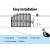 LockMaster Solar Gate Opener 600KG 40W - Automatic, Remote-Controlled, Weatherproof with Safety Features & Warranty