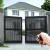 LockMaster Dual Swing Gate Opener 800KG with 20W Solar Panel, Auto-Close, Obstruction Detection, 2 Remotes, IP44