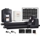 LockMaster Dual Swing Gate Opener 800KG with 10W Solar Panel, Auto-Close, Safety Reverse, and Weather Resistant Features