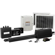 LockMaster Solar Gate Opener 20W: Automatic, Eco-Friendly, Handles 300KG & 5M, Includes 3 Remotes & Safety Features