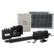 LockMaster 40W Solar Gate Opener, 300KG/5M Capacity, Auto-Close, Safety Stop, Remote Control, Weather Resistant