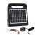 Giantz 5km Solar Electric Fence Energiser Charger, 0.15J, 6KV Output, 6V 7Ah Battery, Waterproof, for Farm Liv