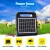 Giantz 5km Solar Electric Fence Energiser, 0.3J, IPX6 Water-Resistant, 7KV Output, 6V Battery, Easy