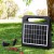 Giantz 5km Solar Electric Fence Energiser, 0.3J, IPX6 Water-Resistant, 7KV Output, 6V Battery, Easy