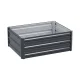 Greenfingers 80x60x30cm Galvanised Steel Raised Garden Bed - Rustproof, Durable, Perfect for Veggies & Herbs