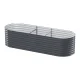 Greenfingers 240x80x56cm Oval Garden Bed - Durable Galvanised SGCC Steel, Rustproof, Safe Edges for Easy Home Farming