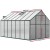 Greenfingers 4.43x2.44x2.15M Aluminium Polycarbonate Greenhouse—UV-Resistant, Lockable, Easy Install, 23.24