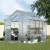 Greenfingers Aluminium Greenhouse 2.42x2.5x2.26M - UV-Resistant Panels, Double Doors, Adjustable Vents, Easy Assembly