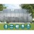 Greenfingers Aluminium Greenhouse 4.1x2.5x2.26M | Double Doors, UV Resistant, Sturdy Frame, Gutter System