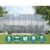 Greenfingers 4.7x2.5x2.26M Aluminium Greenhouse with Double Doors, UV-Resistant Panels, and Gutter System for Gardens
