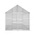 Greenfingers 6x2M Aluminium Greenhouse: Twin-Wall Polycarbonate, Double Doors, UV-Resistant, 39.43m³ Capacity