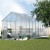 Greenfingers 6x2M Aluminium Greenhouse: Twin-Wall Polycarbonate, Double Doors, UV-Resistant, 39.43m³ Capacity