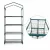 Green Fingers 4-Tier Mini Greenhouse 1.6x0.7x0.5M - All-Weather PVC Cover, Easy Setup, Year-Round Plant Protection