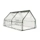 Green Fingers 1.8x0.9M Mini Greenhouse Raised Garden Bed with PVC Cover, Weatherproof, Easy Setup, 1-Year Warranty