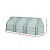 Green Fingers Mini Greenhouse 240x90x90cm - Sturdy Steel Frame & Weather-Resistant PE Cover for Year-Round Plant Growth